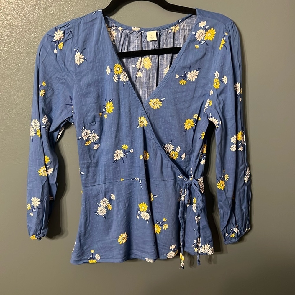 Old Navy Wrap Blouse